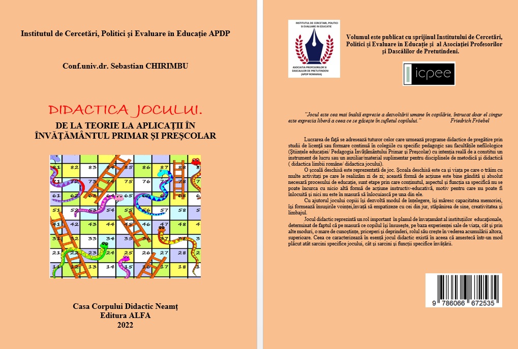 Coperta carte Didactica Jocului